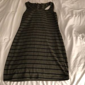 Stripped Mini Dress